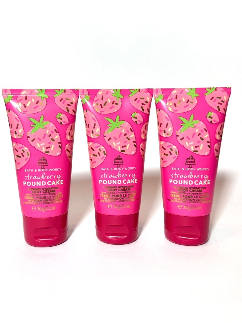STRAWBERRY POUND CAKE Body Cream